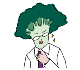 Broccoli Businessman sticker #6336269