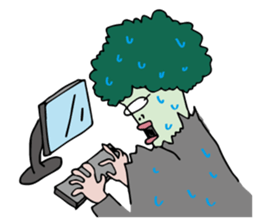 Broccoli Businessman sticker #6336278