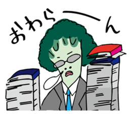 Broccoli Businessman sticker #6336283