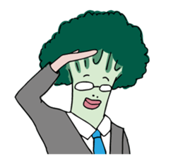 Broccoli Businessman sticker #6336285