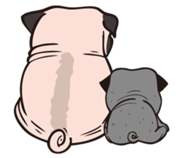 0.5mm Pug! sticker #6336456