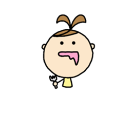 14months lovely baby sticker #6336857