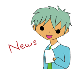 Casual school life sticker #6337492