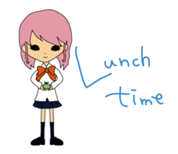 Casual school life sticker #6337494