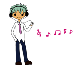 Casual school life sticker #6337498