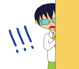 Casual school life sticker #6337509