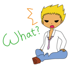 Casual school life sticker #6337511