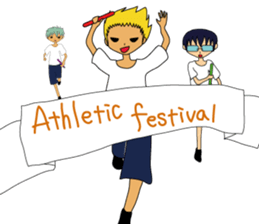 Casual school life sticker #6337518