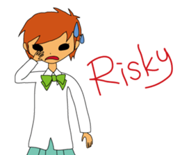 Casual school life sticker #6337524