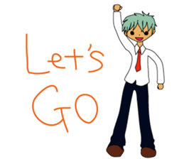 Casual school life sticker #6337525