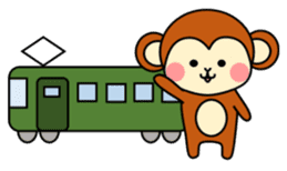 pretty monkey (English ver) sticker #6337585