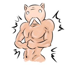 Neko rao-tze is a hermit cat. sticker #6337631