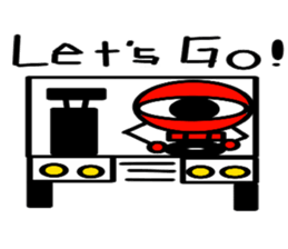 Skeleton monster sticker #6337923