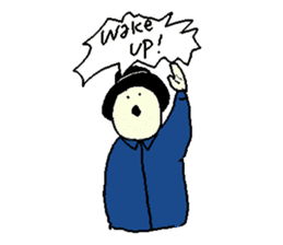 A Good Boy Lives In Hiphop sticker #6337966