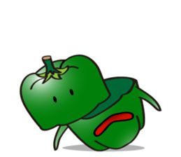 Cute Green Pepper sticker #6338525