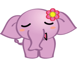 mini elephant sticker #6338673