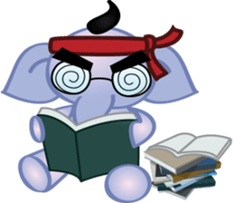 mini elephant sticker #6338675