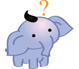 mini elephant sticker #6338686
