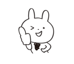 MUNAGE USAGI 1' sticker #6338729