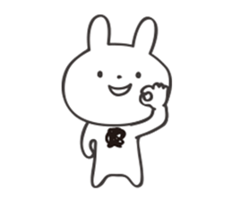 MUNAGE USAGI 1' sticker #6338733