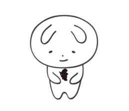 MUNAGE USAGI 1' sticker #6338735