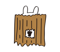 MUNAGE USAGI 1' sticker #6338743