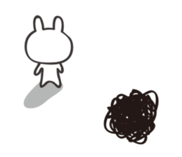 MUNAGE USAGI 1' sticker #6338758