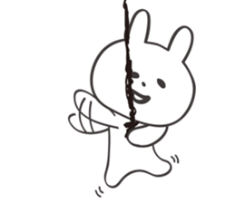 MUNAGE USAGI 1' sticker #6338767