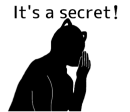 Mr.BLACK CAT for English sticker #6339865