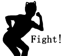 Mr.BLACK CAT for English sticker #6339869