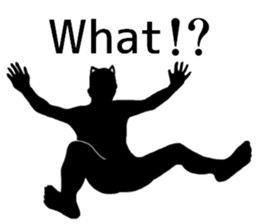 Mr.BLACK CAT for English sticker #6339870