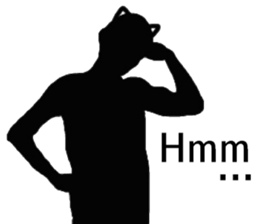 Mr.BLACK CAT for English sticker #6339875