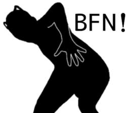 Mr.BLACK CAT for English sticker #6339884