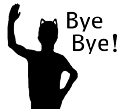 Mr.BLACK CAT for English sticker #6339886