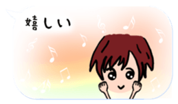 Talk style. Space-saving sticker. sticker #6339910