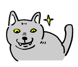 Animal face sticker (English version) sticker #6340214