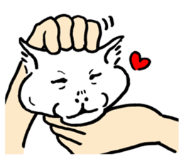 Animal face sticker (English version) sticker #6340216