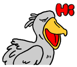 Animal face sticker (English version) sticker #6340219