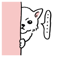 Animal face sticker (English version) sticker #6340234