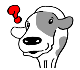 Animal face sticker (English version) sticker #6340236