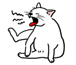 Animal face sticker (English version) sticker #6340239