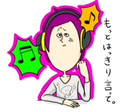 Sticker of disgusting face sticker #6340778