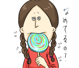 Sticker of disgusting face sticker #6340788