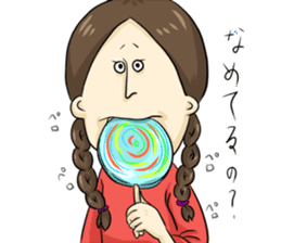 Sticker of disgusting face sticker #6340788