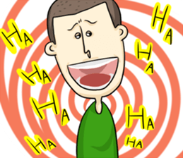 Sticker of disgusting face sticker #6340789