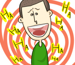 Sticker of disgusting face sticker #6340789