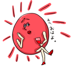 Sticker of disgusting face sticker #6340793