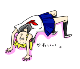 Sticker of disgusting face sticker #6340794