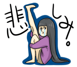 Sticker of disgusting face sticker #6340802