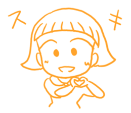 A forelock disappeared! sticker #6340816